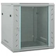 Стоманен мрежов шкаф 12U 19 IP20, 60 x 60 x 65 см, Сив