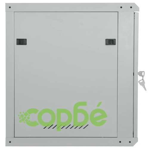 Стоманен мрежов шкаф 12U 19 IP20, 60 x 60 x 65 см, Сив ➤ топ цена ➤ sorbe.bg