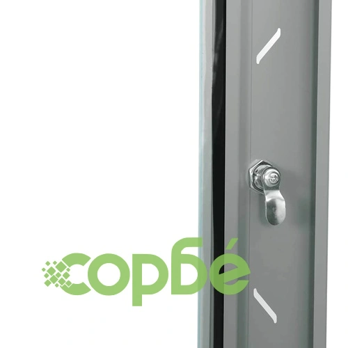 Стоманен мрежов шкаф 12U 19 IP20, 60 x 60 x 65 см, Сив ➤ топ цена ➤ sorbe.bg