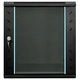 Мрежов шкаф 12U за стенен монтаж 19 IP20 60x45x65 см Черен Стомана