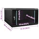 Стенен мрежов шкаф 6U 19 IP20 53 x 60 x 30 см Черен Стоманен