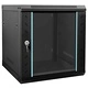 Стенен мрежов шкаф 12U 19 IP20 53 x 60 x 60 см Черен Стоманен