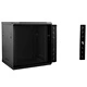Стенен мрежов шкаф 12U 19 IP20 53 x 60 x 60 см Черен Стоманен