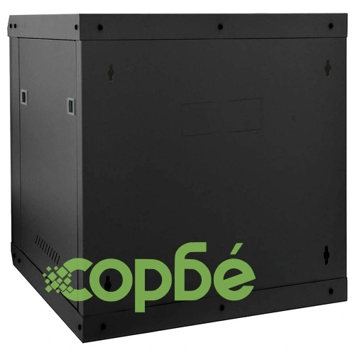 Стенен мрежов шкаф 12U 19 IP20 53 x 60 x 60 см Черен Стоманен ➤ топ цена ➤ sorbe.bg