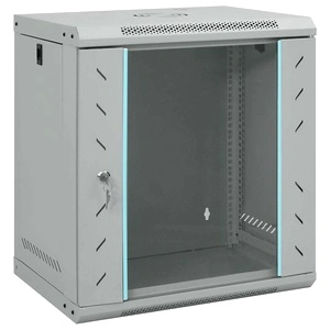 Стоманен Мрежов Шкаф 12U за Стенен Монтаж 19 IP20 53 x 45 x 60 см Сив