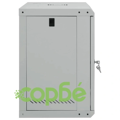 Стоманен Мрежов Шкаф 12U за Стенен Монтаж 19 IP20 53 x 45 x 60 см Сив ➤ топ цена ➤ sorbe.bg