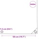 Брезентово покривало 650 г/м² с PVC покритие, Бежово, 4 x 6 м