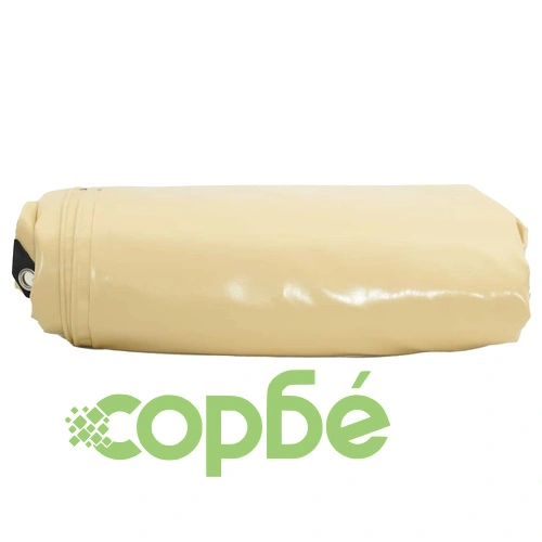 Брезентово покривало 650 г/м² с PVC покритие, Бежово, 4 x 6 м ➤ топ цена ➤ sorbe.bg