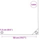 Брезентово покривало 650 г/м² с PVC покритие, Бежово, 5 x 6 м
