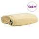 Брезентово покривало 650 г/м² с PVC покритие, Бежово, 5 x 6 м