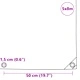 Мушама 650 г/м² Маслинено Зелено 5 x 8 м с PVC Покритие