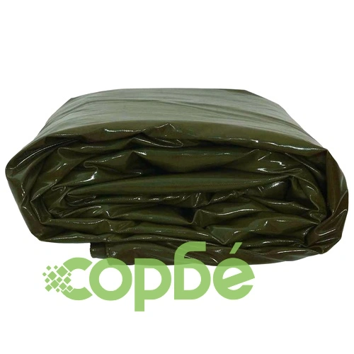 Мушама 650 г/м² Маслинено Зелено 5 x 8 м с PVC Покритие ➤ топ цена ➤ sorbe.bg