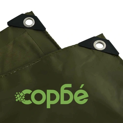 Мушама 650 г/м² Маслинено Зелено 5 x 8 м с PVC Покритие ➤ топ цена ➤ sorbe.bg