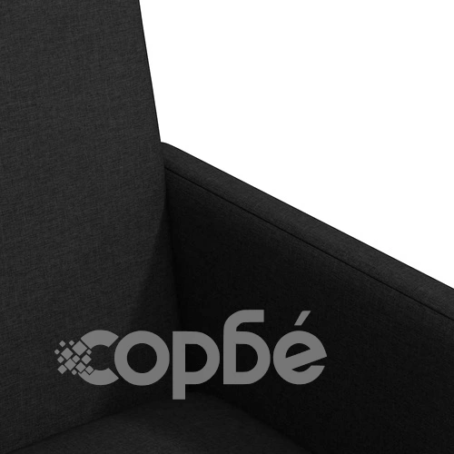 Обедни столове с колелца 2 бр. черни 57 x 66 x 94 см текстил ➤ топ цена ➤ sorbe.bg