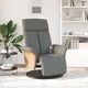 Масажен стол Recliner, Тъмносив, Текстил, 79 x 87 x 104,5 см