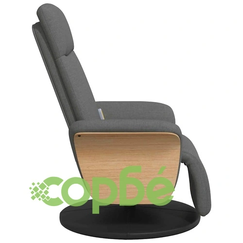 Масажен стол Recliner, Тъмносив, Текстил, 79 x 87 x 104,5 см ➤ топ цена ➤ sorbe.bg