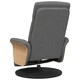 Масажен стол Recliner, Тъмносив, Текстил, 79 x 87 x 104,5 см