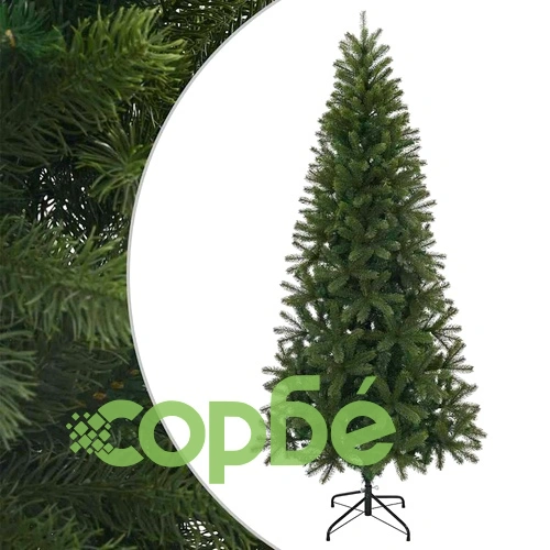 Изкуствено коледно дърво зелено 240 см от ПВЦ, ПЕ и стомана ➤ топ цена ➤ sorbe.bg