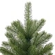 Изкуствено коледно дърво зелено 240 см от ПВЦ, ПЕ и стомана