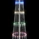 LED Коледна Елха с Подставка Многоцветна 250 см Метал 290 LED Светлини