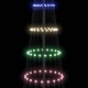 LED Коледна Елха Многоцветна 302.5 см Метал с 350 LED Светлини