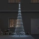LED Коледна Елха Хладно Бяло 399 см Метал 450 LED Светлини
