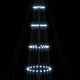 LED Коледна Елха Хладно Бяло 399 см Метал 450 LED Светлини