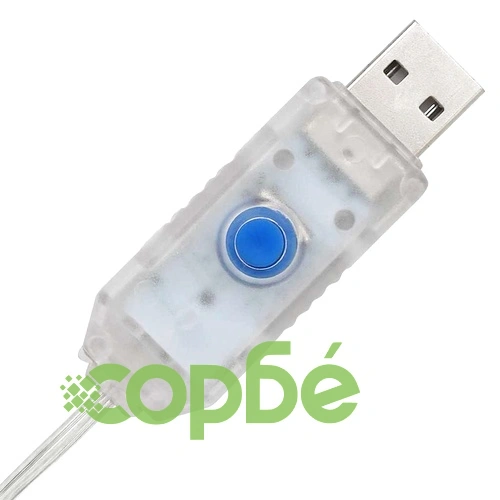 3D Коледно дърво с 100 LED диода студено бяло 120 см акрил ➤ топ цена ➤ sorbe.bg