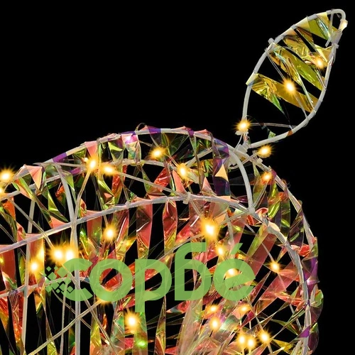 3D коледен елен с LED осветление PET 180 см топло бяло ➤ топ цена ➤ sorbe.bg