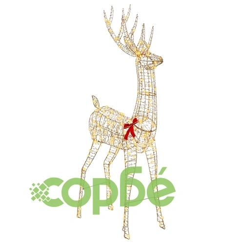 3D LED елен PET 180 cm топло бяло USB захранване ➤ топ цена ➤ sorbe.bg