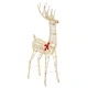 3D LED елен PET 180 cm топло бяло USB захранване