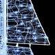 Коледно дърво с 240 LED светлини студено бяло 180 см акрил