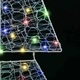 Коледно дърво с 240 LED светлини многоцветно 180 см акрил