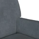Пейка Честърфилд Тъмносиво Кадифе 112 x 65,5 x 75 см
