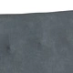 Пейка Честърфилд Тъмносиво Кадифе 112 x 65,5 x 75 см