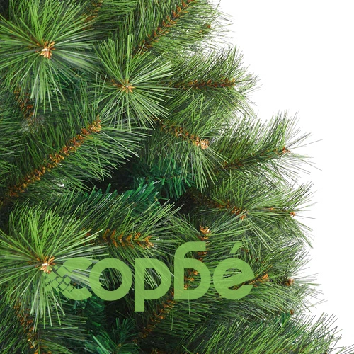 Изкуствено коледно дърво с шарнирни клонки 240 см PVC зелено ➤ топ цена ➤ sorbe.bg