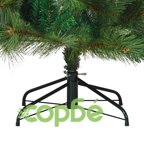 Изкуствено коледно дърво с шарнирни клонки 240 см PVC зелено ➤ топ цена ➤ sorbe.bg