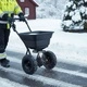 Разпределител за тор и семена Черно 80,5 x 53 x 78,5 см PVC и стомана