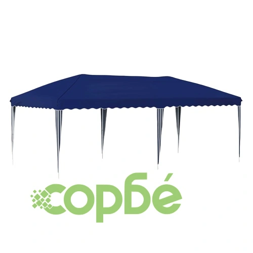 Поп-ъп парти шатра 575 x 290 x 245 см, синя, 210D оксфорд плат ➤ топ цена ➤ sorbe.bg