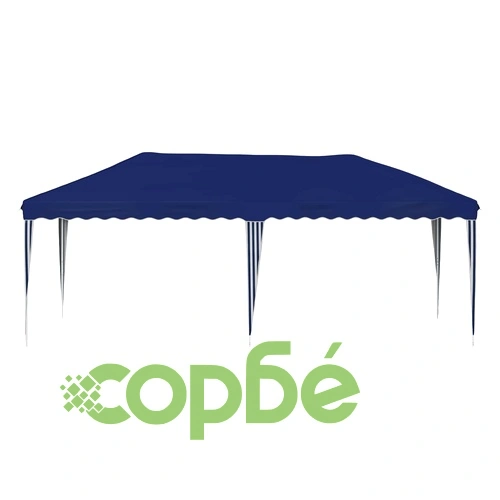 Поп-ъп парти шатра 575 x 290 x 245 см, синя, 210D оксфорд плат ➤ топ цена ➤ sorbe.bg
