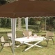 Поп-ъп парти шатра 575 x 290 x 245 см, Таупе