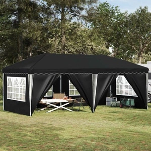 Поп-ъп парти шатра 575 x 288 x 245 см, антрацит