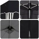 Поп-ъп парти шатра 575 x 288 x 245 см, антрацит