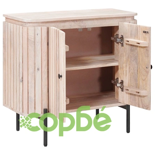 Шкаф за съхранение 70 x 30 x 65 см, масивно мангово дърво ➤ топ цена ➤ sorbe.bg