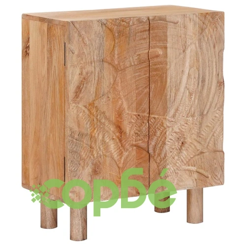 Сервизен шкаф 53 x 30 x 65 см, масивно манго дърво ➤ топ цена ➤ sorbe.bg