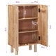 Висок шкаф от масивно мангово дърво 53 x 30 x 90 см