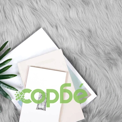 Изкуствен килим от овча кожа Сив 240 x 340 см Полиестер ➤ топ цена ➤ sorbe.bg