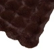 Одеяло от изкуствена заешка козина Olite, 240 x 270 см, полиестер, камилски цвят