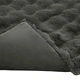 Одеяло от изкуствена заешка кожа Olite, 240 x 270 см, полиестер, тъмносиво