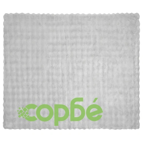 Одеяло от изкуствена заешка козина Olite, 240 x 270 см, полиестер, сиво ➤ топ цена ➤ sorbe.bg